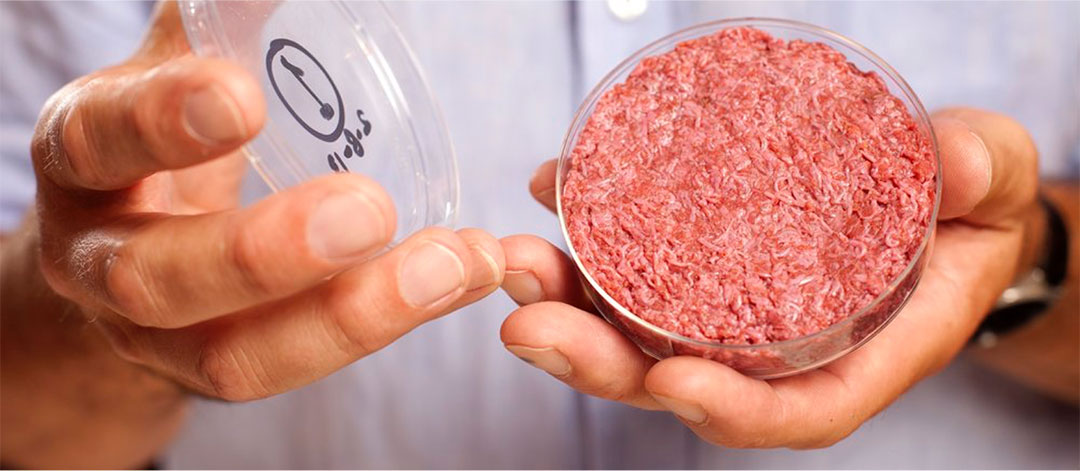 Mosa Meat's first cell-based Hamburger
