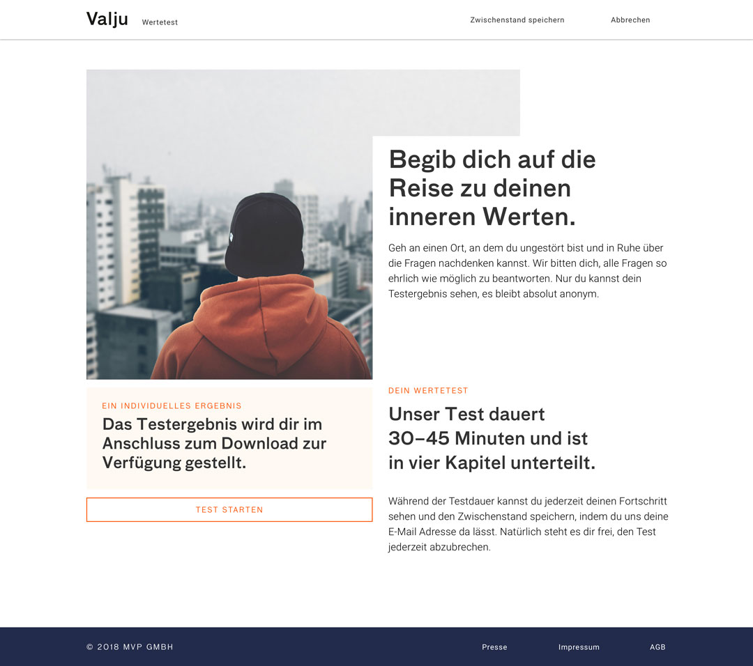 start test page valju.de